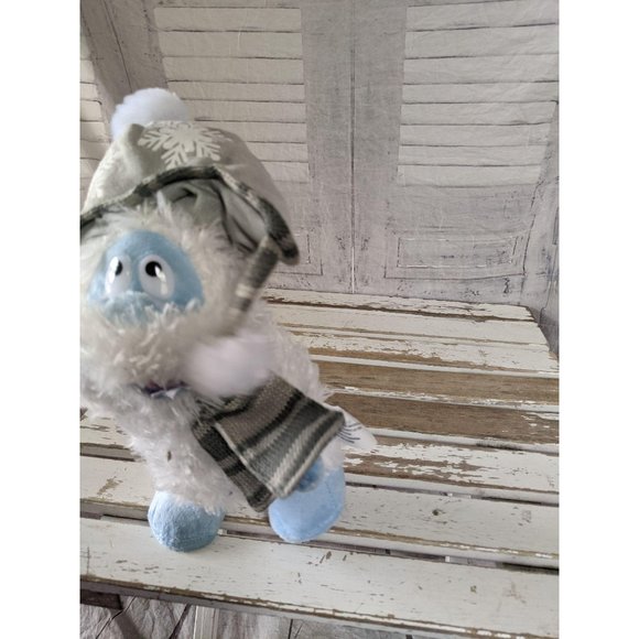 Gemmy abominable snowman red nose reindeer Rudolph - Picture 2 of 6